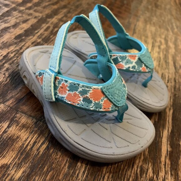 Columbia Toddler Suntech Flip Flops Sz 5 - Picture 2 of 6